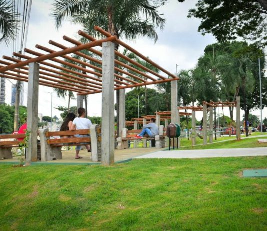 Reinauguração de praça no Setor Pedro Ludovico Reinauguração de praça no Setor Pedro Ludovico