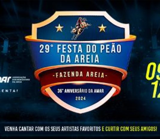 Festa do Peão da Areia – Piracanjuba / GO Festa do Peão da Areia