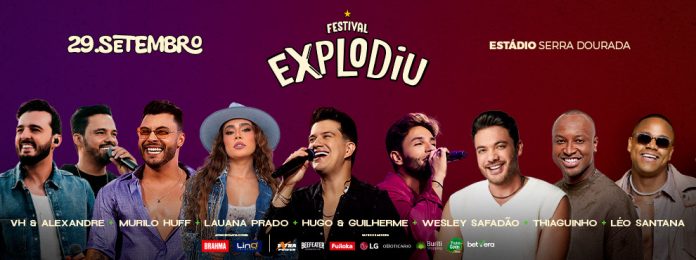 FESTIVAL EXPLODIU