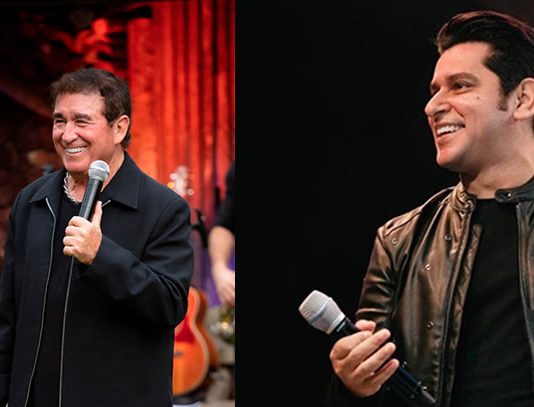 Amado Batista e Leo Magalhães em Goiânia Amado Batista e Leo Magalhães em Goiânia