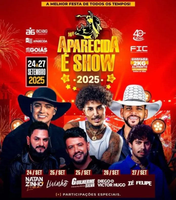Aparecida É Show 2025