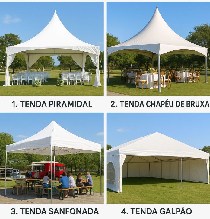 Tipos de Tendas para Eventos