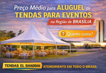 Preço de Aluguel de Tendas em Brasília Tendas para eventos montadas ao ar livre em Brasília com iluminação e estrutura completa