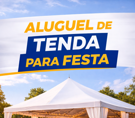 Aluguel de Tenda para Festa Tenda elegante montada para festa ao ar livre com decoração