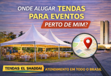 Onde Alugar Tendas para Eventos Perto de Mim Tendas para eventos montadas ao ar livre com destaque para localização e busca de tendas perto de mim