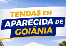Tendas em Aparecida de Goiânia: Aluguel e Venda Tenda profissional montada em Aparecida de Goiânia para eventos ao ar livre