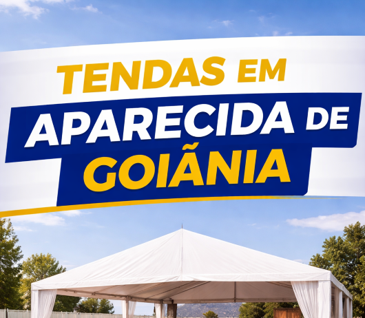 Tendas em Aparecida de Goiânia: Aluguel e Venda Tenda profissional montada em Aparecida de Goiânia para eventos ao ar livre