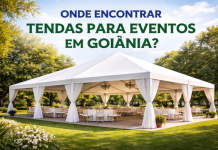 Onde Encontrar Tendas para Eventos em Goiânia? Tendas para eventos em Goiânia com estrutura elegante ao ar livre