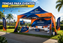 Tendas para Eventos Personalizadas Tendas personalizadas para eventos com logotipo e identidade visual