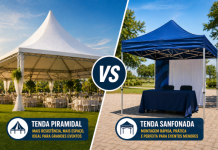 Tenda Piramidal vs Sanfonada: Qual Escolher? tenda-piramidal-vs-tenda-sanfonada