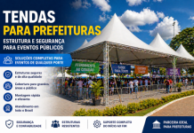 Tendas para Prefeituras e Eventos Públicos Tendas para prefeituras montadas em evento público com estrutura profissional para atendimento e cobertura de grandes áreas