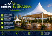 Tendas em Goiânia: Coberturas de Alta Qualidade | El Shaddai Tenda profissional para eventos em Goiânia com estrutura moderna e montagem especializada