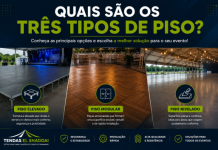 Quais São os Três Tipos de Piso Mais Usados para Eventos e Empresas? Comparação entre piso elevado, piso modular e piso nivelado para eventos
