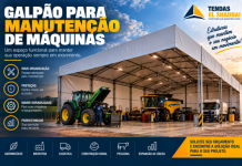 Galpão para Manutenção de Máquinas: Como Planejar Galpão para manutenção de máquinas agrícolas com tratores, equipamentos e estrutura coberta