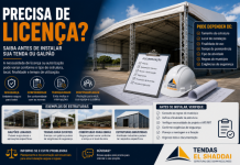 Precisa de Licença? Saiba Antes de Instalar uma Tenda Tenda e galpão lonado com documentação e autorização para instalação