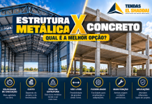 Estrutura Metálica x Concreto: Qual é a Melhor Opção? Comparação entre estrutura metálica e concreto para construção de galpões